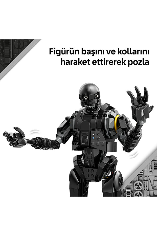® Star Wars K-2SO Güvenlik Droidi 75434 – 10 Yaş Üzeri için Oyuncak Yapım Seti (845 Parça) - 8