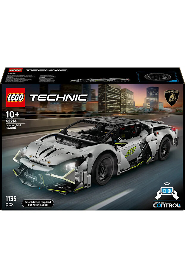 ®   Technic Lamborghini Revuelto Super Sports Car 42214 - Toy Building Kit for Kids Ages 10+ (1135P) - 3