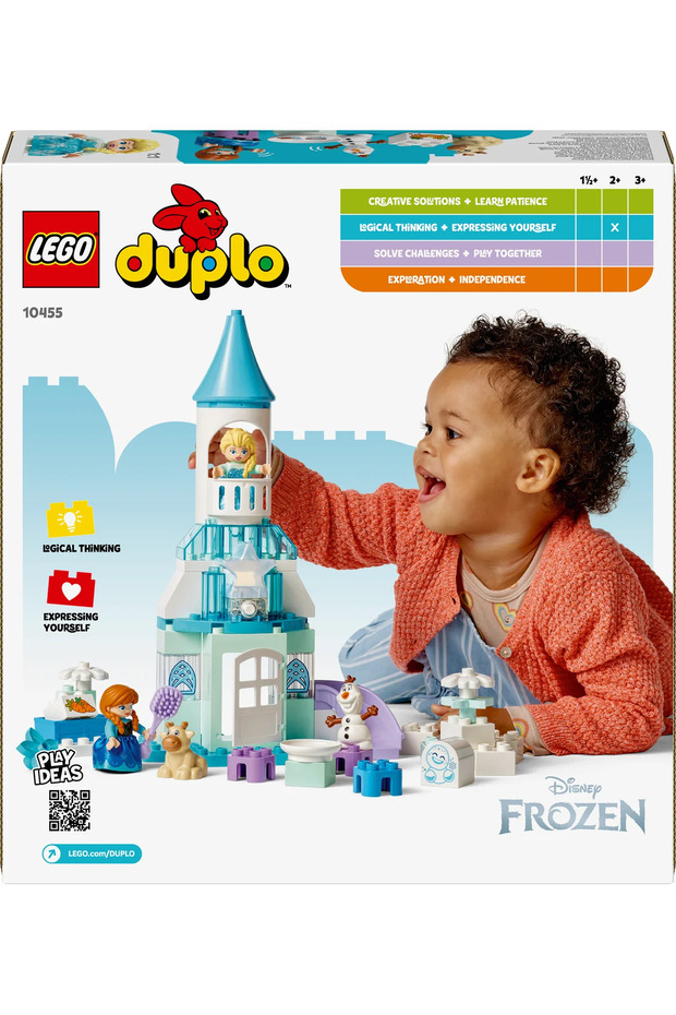 ® DUPLO® Disney Anna ve Elsa’nın Karlar Ülkesi Şato Partisi 10455 - 2+ Oyuncak Yapım Seti (54P) - 5