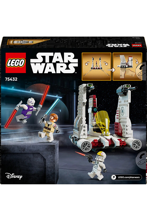 ® Star Wars V-19 Torrent Starfighter 75432 – 9 Yaş Üzeri Çocuklar için Oyuncak Seti (567 Parça) - 4