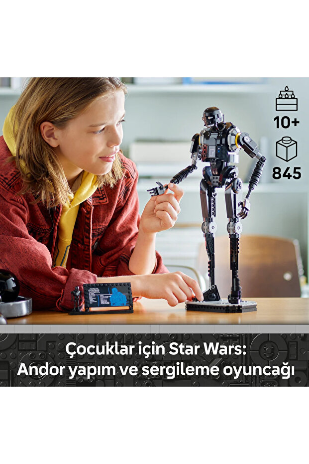 ® Star Wars K-2SO Güvenlik Droidi 75434 – 10 Yaş Üzeri için Oyuncak Yapım Seti (845 Parça) - 6