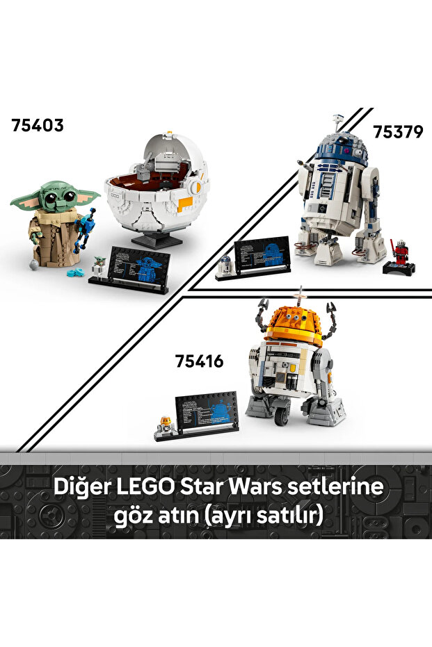 ® Star Wars K-2SO Güvenlik Droidi 75434 – 10 Yaş Üzeri için Oyuncak Yapım Seti (845 Parça) - 11