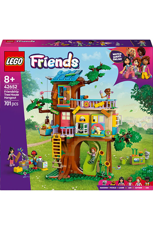 ® Friends Arkadaşlık Ağaç Ev Buluşma Yeri 42652- 8+ Çocuklar için Yaratıcı Oyuncak Yapım Seti (701P) - 4