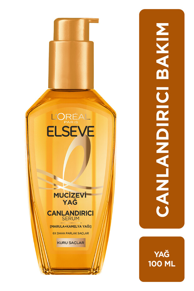 Miraculous Oil Revitalizing, Smoothing, and Brightening Care Oil Containing Marula and Camellia 100ml