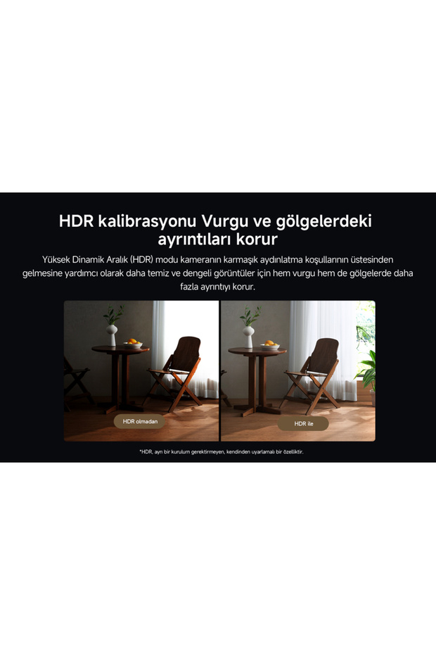 Smart Camera C701 4K Akıllı Güvenlik Kamerası (Xiaomi Türkiye Garantili) - 8