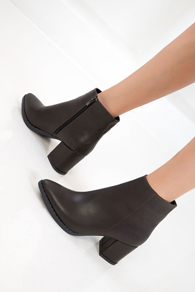 Kahve Kadın Bot&Bootie 16560 - 1