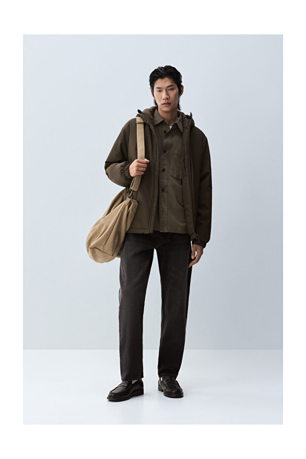 Man Technical Hooded Jacket - 2