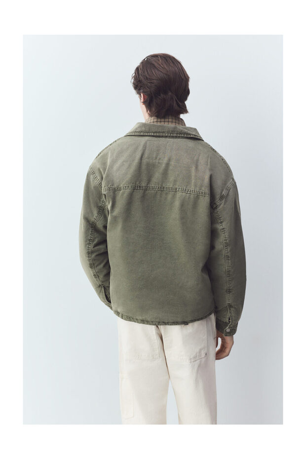 Man Short Denim Jacket - 4