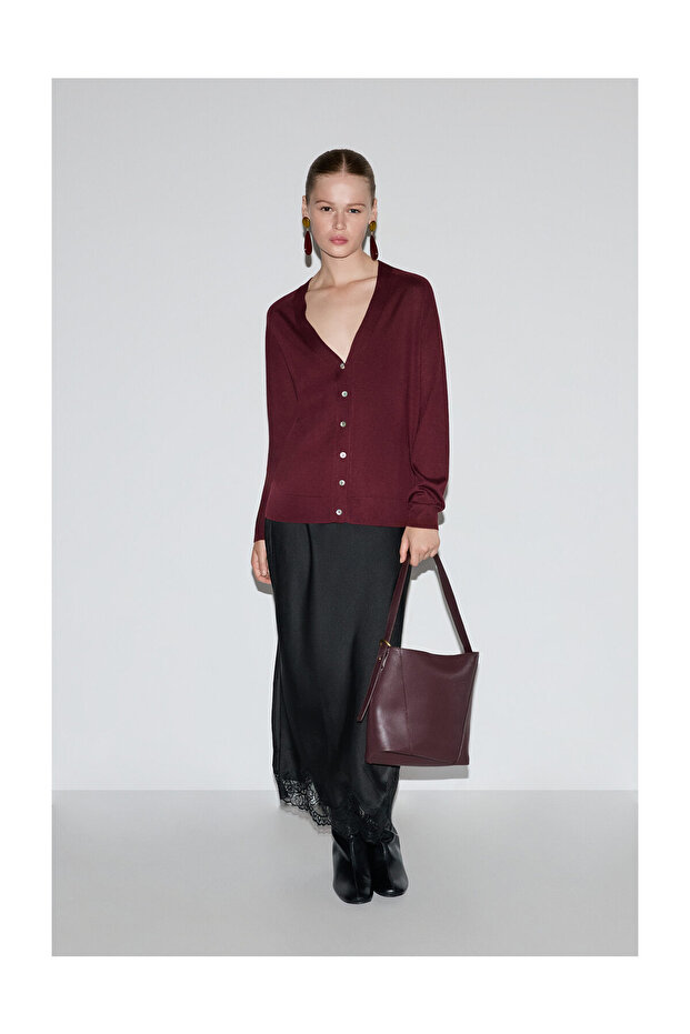 Woman Basic Knit Jacket - 2