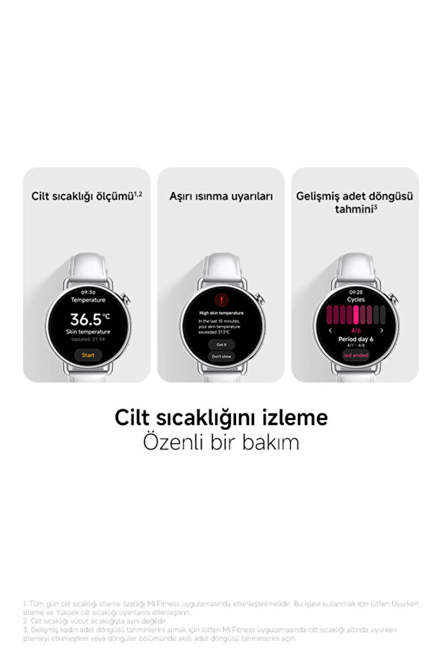 Watch S4 41mm Akıllı Saat Mint Yeşili Floroelastomer Kauçuk Kayış (Xiaomi Türkiye Garantili) - 11