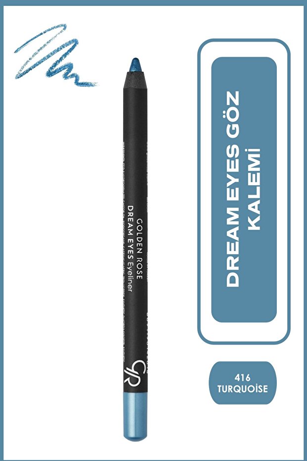 Dream Eyes Eyeliner No: 416 Turquoise - Göz Kalemi