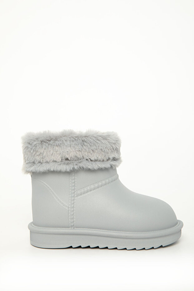 Gri Çocuk Unisex Bot & Bootie 21020 - 2