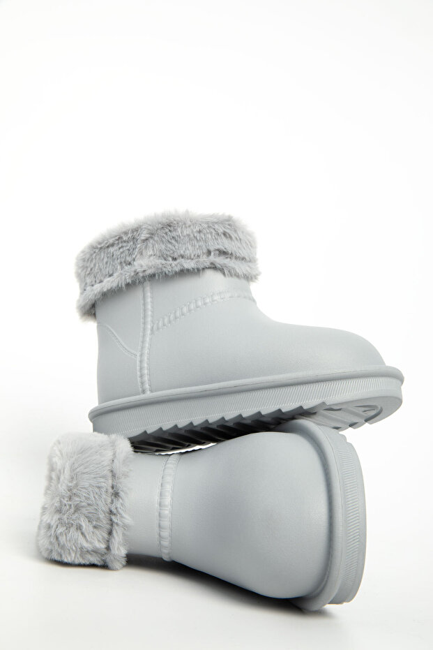 Gri Çocuk Unisex Bot & Bootie 21020 - 1