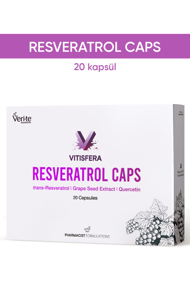 Resveratrol Caps 20 Kapsül - 1