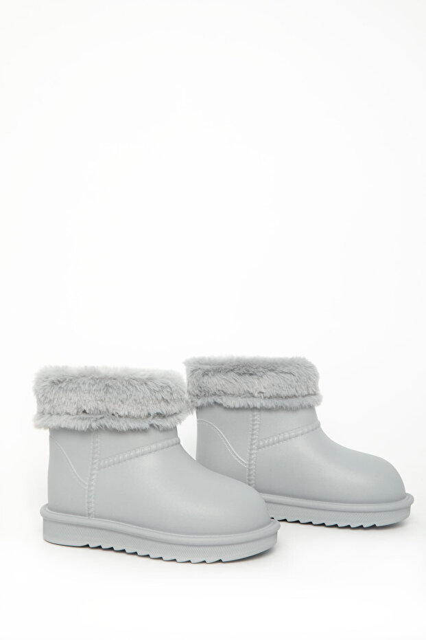 Gri Çocuk Unisex Bot & Bootie 21020 - 3