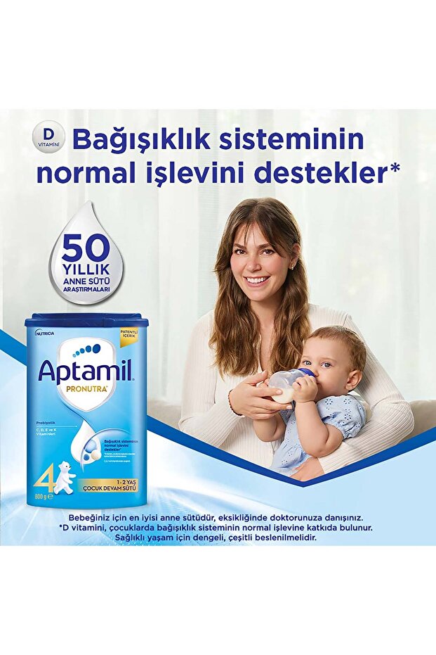 APTAMİL 4 PREBİYOTİKLİ ÇOCUK DEVAM SÜTÜ 350 GR - 5