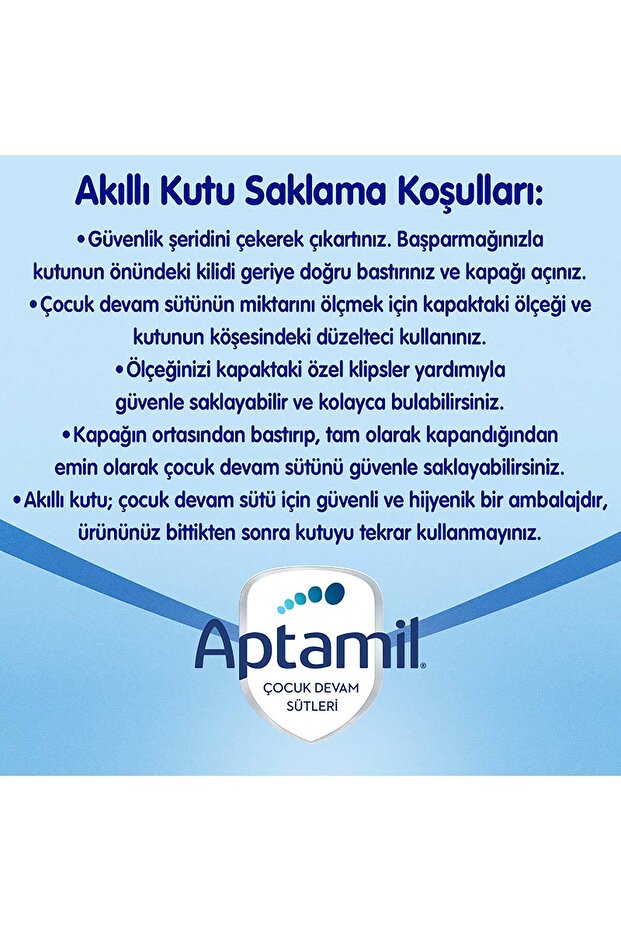 4 Prebiyotikli Çocuk Devam Sütü 800 Gr - 7