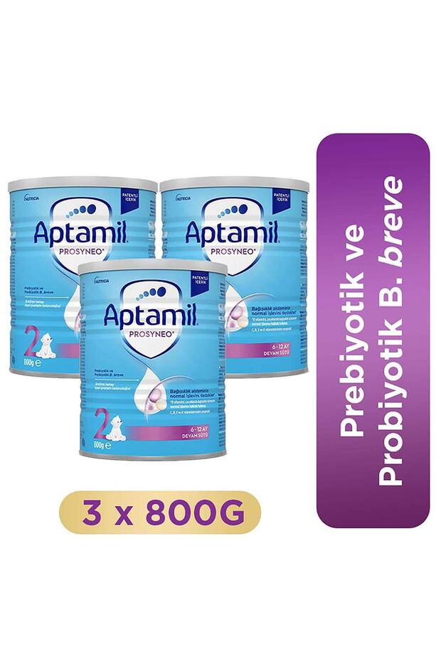 Prosyneo 2 Devam Sütü 800 Gr X3 Adet 6-12 Ay - 1