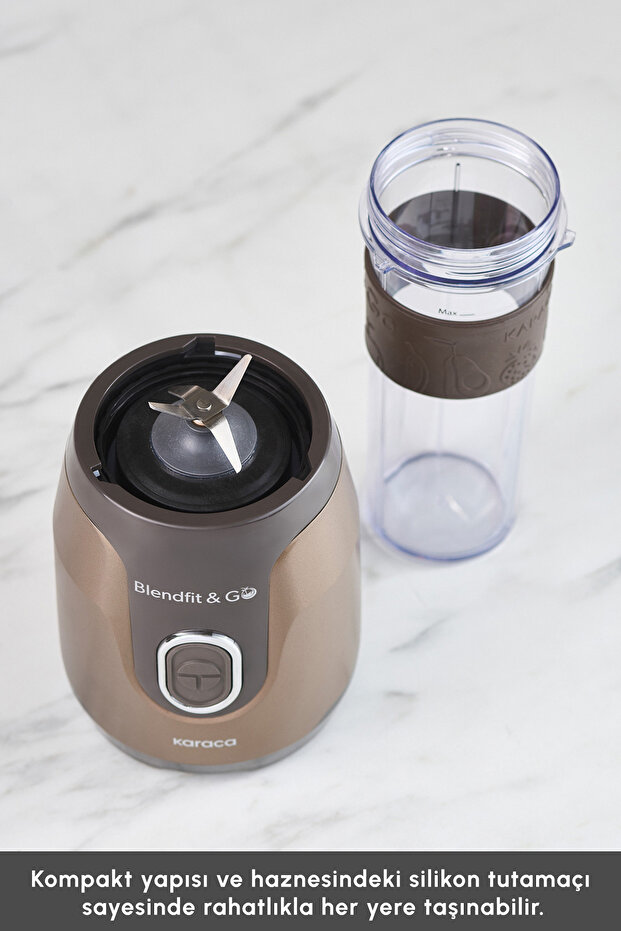 Blendfit Go Personal Kişisel Smoothie Blender Walnut Brown - 3