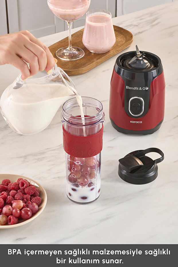 Blendfit Go Personal Kişisel Smoothie Blender Rudolph Red - 3