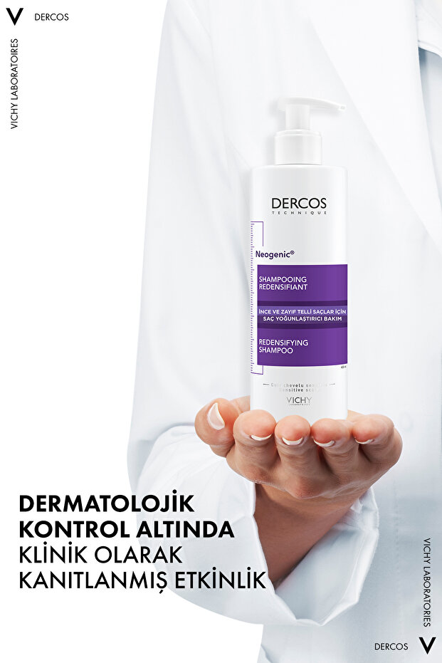 Dercos Neogenic Yoğunlaştırıcı Şampuan 400 ml K49021 - 3