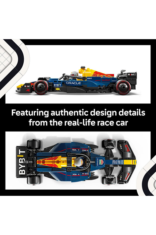 ®   سيارة سباق ريد بول أوراكل RB20 فورمولا 1 من سلسلة سبيد تشامبيونز ®   سيارة سباق 77243 - مجموعة بناء نموذجية للكبار فوق سن 18 (251 قطعة) - 7