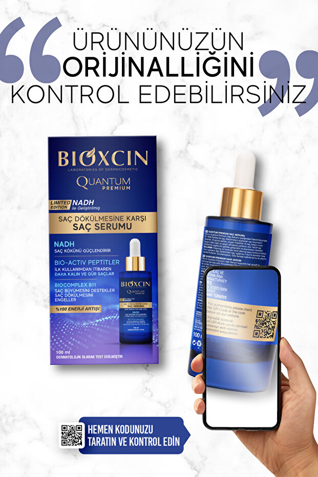 Quantum Premium Dökülme Karşıtı Saç Serumu 100 Ml - Nadh, Ltd Edition, Hacim, Dolgunluk - 6