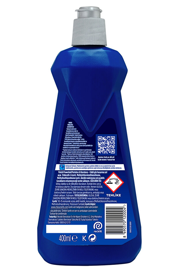 Bulaşık Makinesi Parlatıcı & Kurutucu Sıvı 400 ml - 7