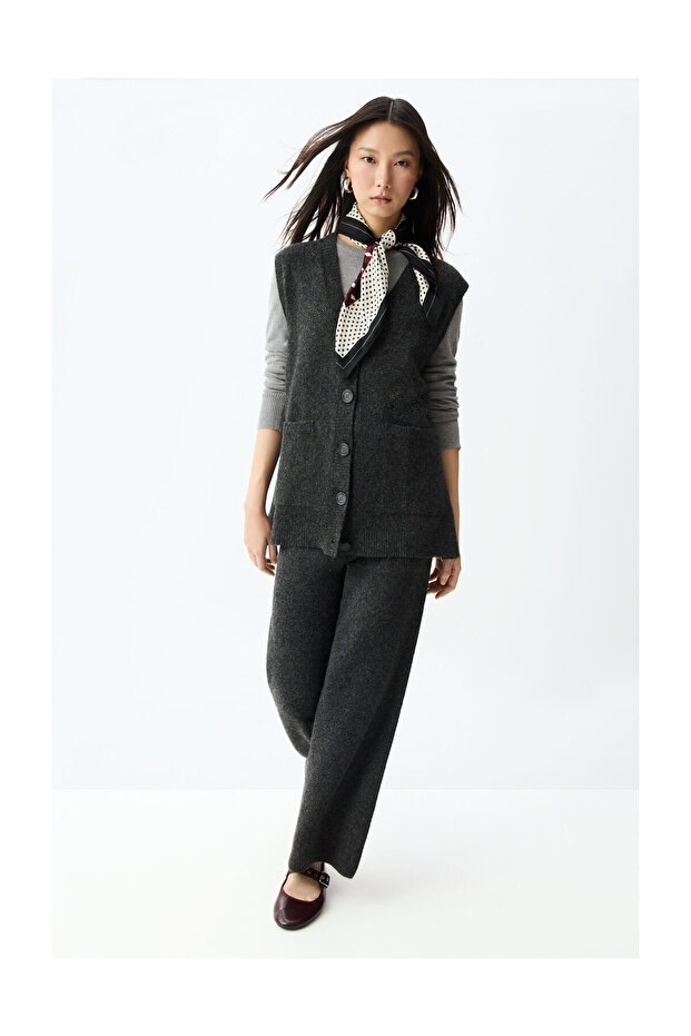 Dámské pletené culottes - 5