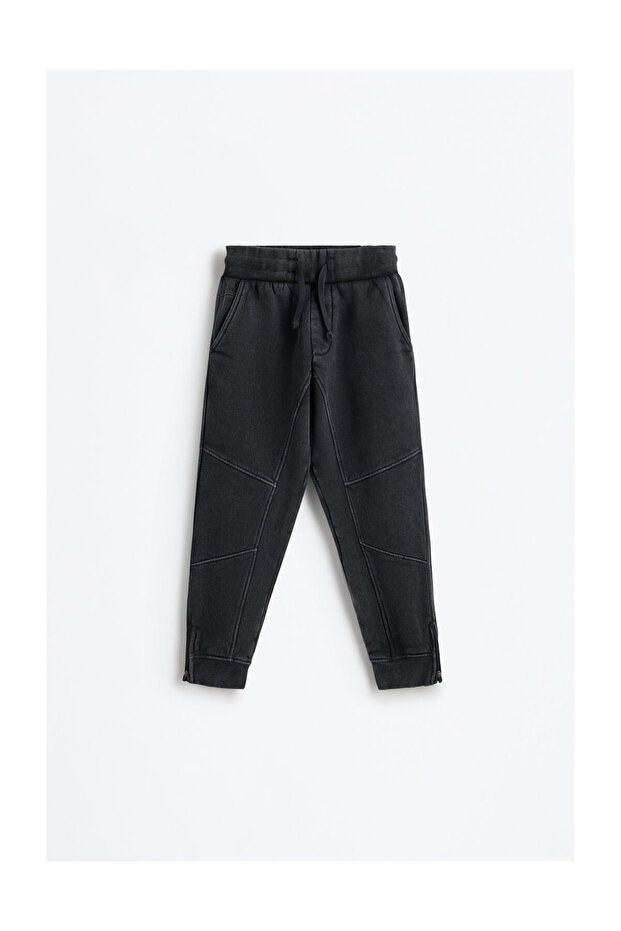 Dětské tepláky s efektem vyblednutí - 1