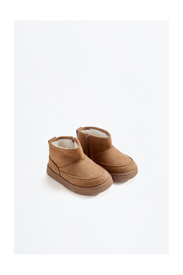 Dziecięce buty z podszewką ze sztucznego futra - 2