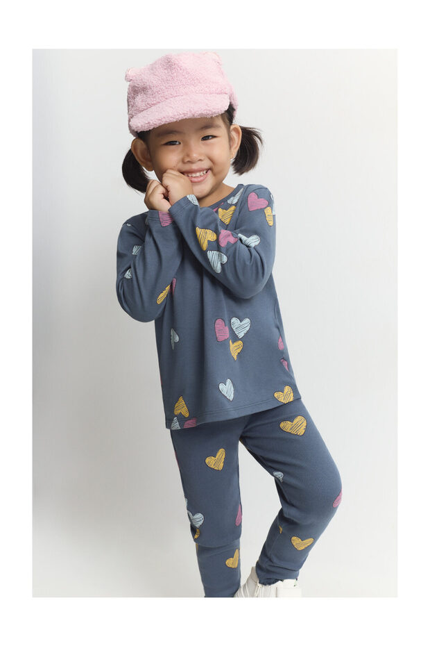 Zestaw 5 sztuk koszulek i legginsów dla dzieci - 5