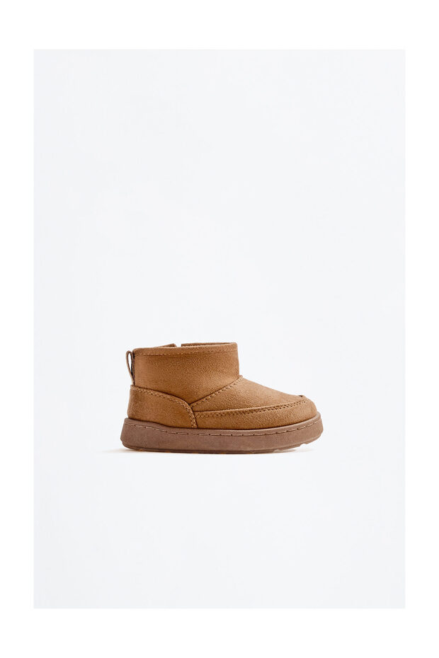 Dziecięce buty z podszewką ze sztucznego futra - 1