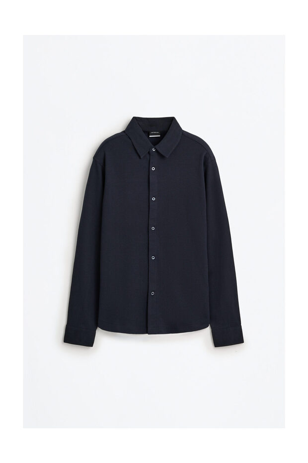 Men's Basic Interlock Shirt - 1