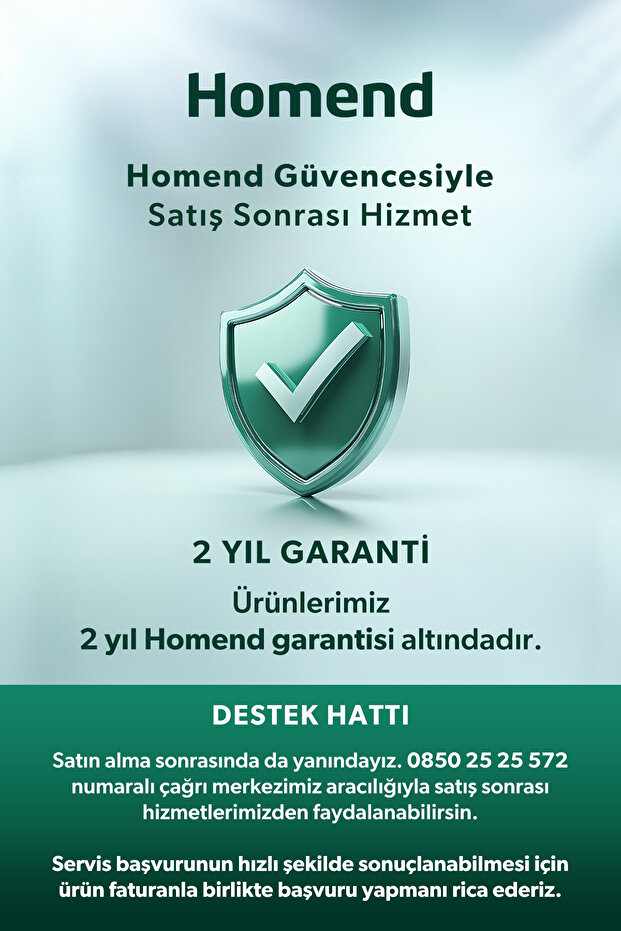 Handmaid 1966h Inox Xlarge Hazneli, Çift Bıçaklı Blender Set - 6