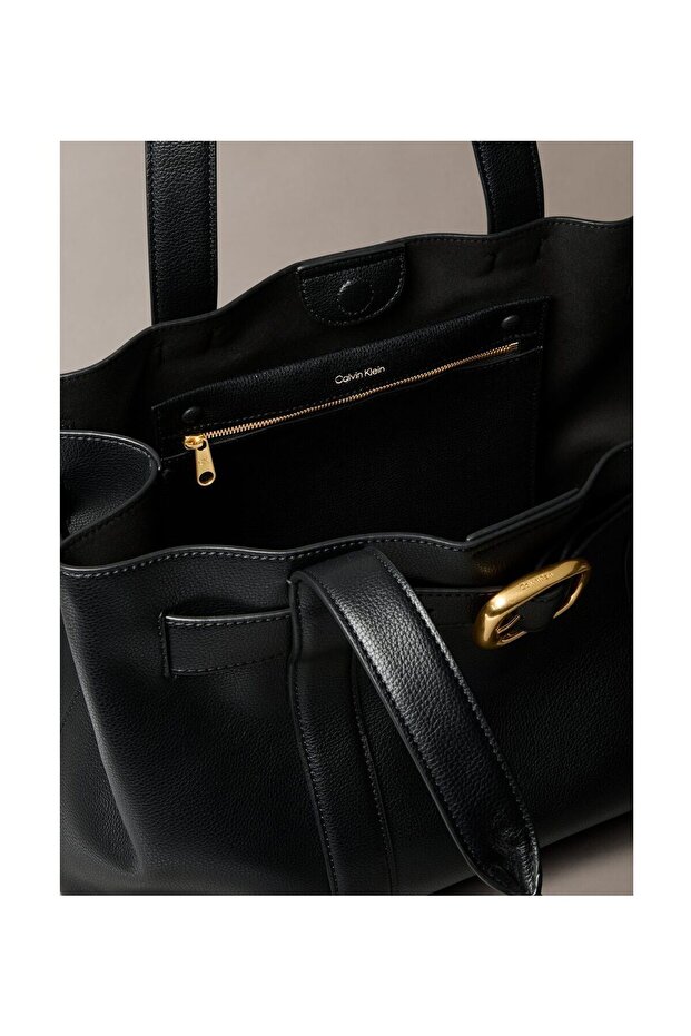 Buckle Medium Tote - 3