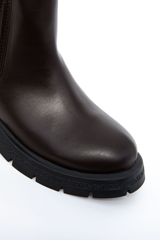 Kahve Kadın Bot & Bootie 21039 - 5