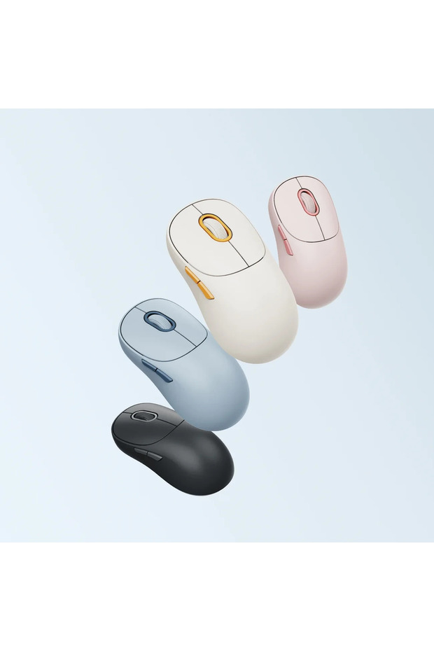 Wireless Mouse 3 Mavi Kablosuz Mouse, 2.4GHz+Bluetooth, Sessiz (Xiaomi Türkiye Garantili) - 5