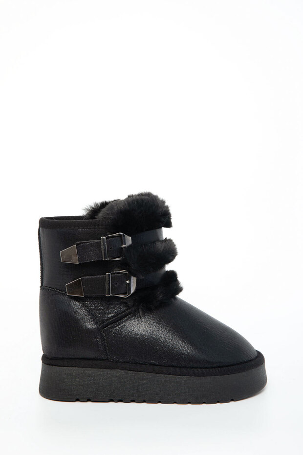 Siyah Çocuk Bot & Bootie 21051 - 3