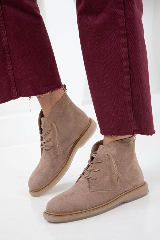 Vizon Süet Kadın Bot & Bootie 21052 - 5