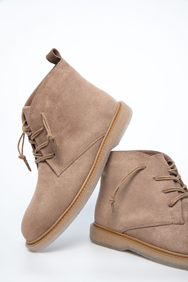 Vizon Süet Kadın Bot & Bootie 21052 - 3