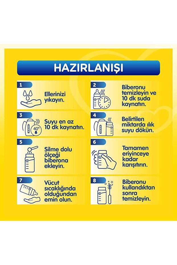 4 Çocuk Devam Sütü 1 Yaş+ 800 Gr - 8