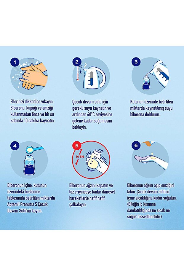 APTAMİL 4 PREBİYOTİKLİ ÇOCUK DEVAM SÜTÜ 350 GR - 14