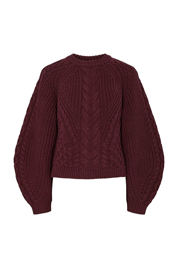 Yasnansa Ls Knit Pullover S. - 1