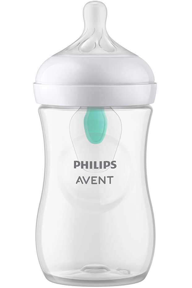 Biberon PHILIPS AVENT Natural Response SCY673/01, 260 ml, AirFree, debit lent, 1 lună+