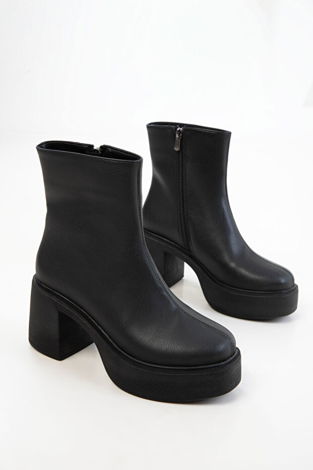Siyah Kadın Bot & Bootie 20941 - 3