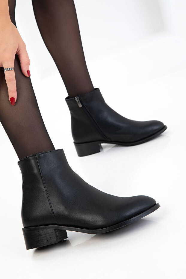 Siyah Kadın Bot & Bootie 20947 - 1