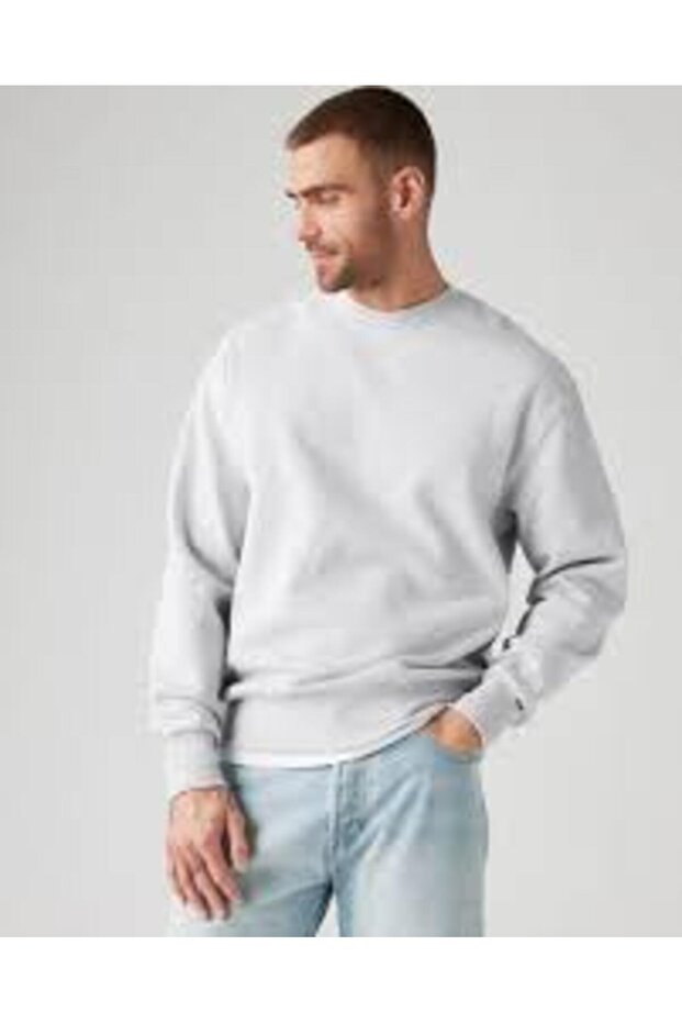 AUTHENTISCHES CREW LIGHT GRAY HTR - 2