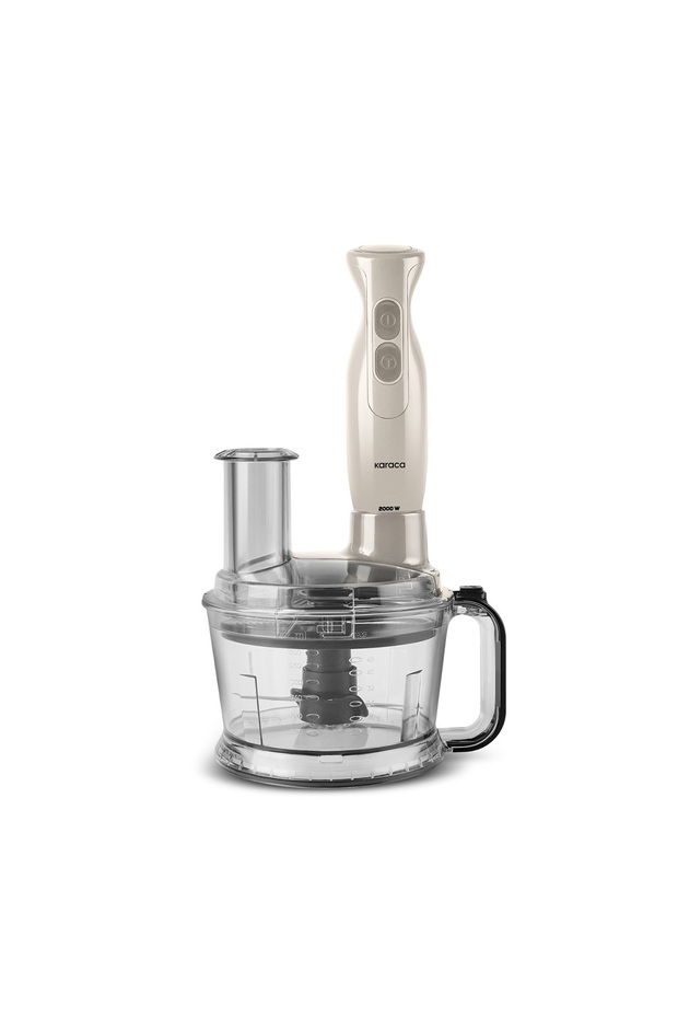 Pro Multimax 6 in 1 Çok Amaçlı Mutfak Robotu/Blender Seti Iconic Beige 2000 W - 14