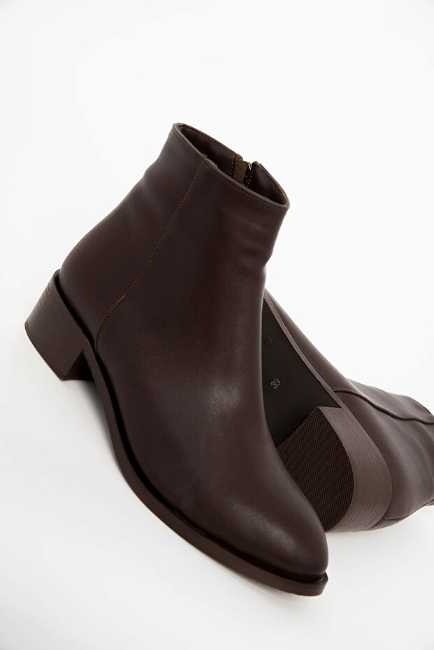 Kahve Kadın Bot & Bootie 20947 - 5